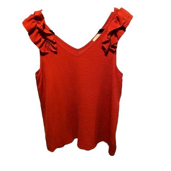 entro Tops - Entro burnt orange top